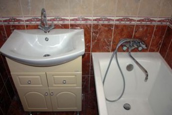 Объект №2. Ремонт ванной комнаты со сломом сантехкабины